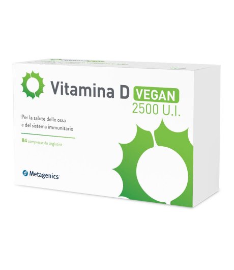 Vitamina D 2500 Ui Vegan 84cpr