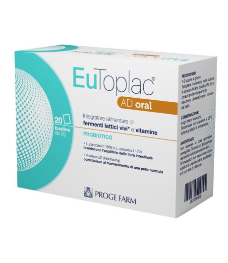 Eutoplac Ad Oral 20bust