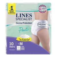 LINES SPECIALIST DERMA PROTECTION 10 MUTANDINE PANTS MAXI TAGLIA M