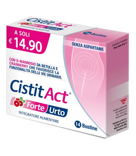 CISTIT ACT FORTE URTO 14BUST