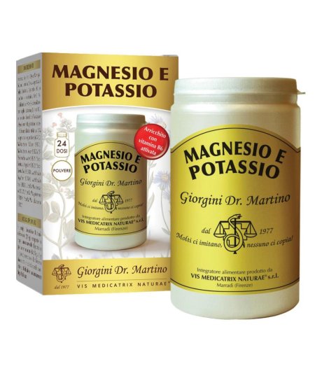 Magnesio E Potassio Polv 180g