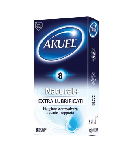 AKUEL NATURAL+ EXTRALUBR 8PZ