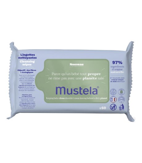 MUSTELA SALVIETTE DETERGENT60P