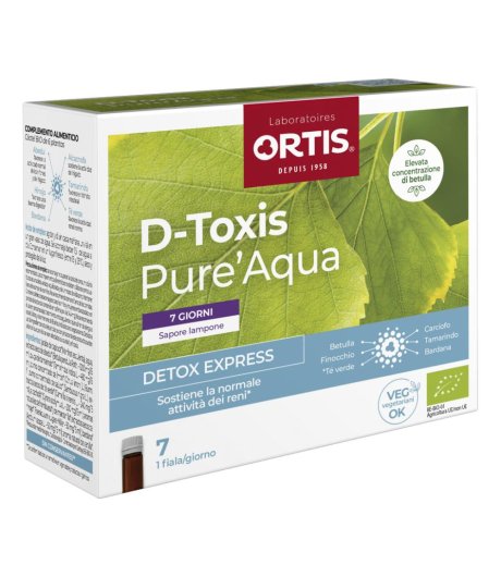 D-TOXIS PUREAQUA LAMPONE BIO