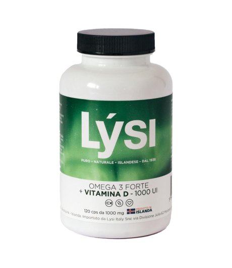 LYSI Omega 3 Fte Vit.D 120Cps