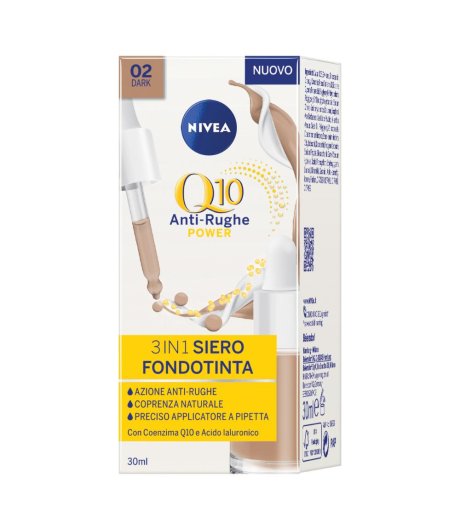 NIVEA Q10 ARUGH 3IN1 SIER FTA DARK