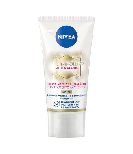 NIVEA HAND LUMINOUS A/MACCHIA 50 M