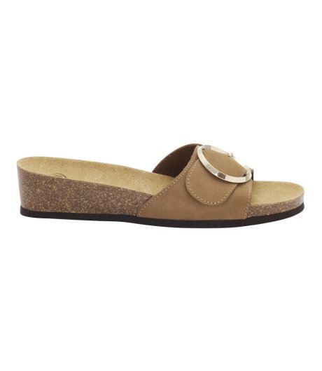 AMALFI MULE NUB W BRW 40