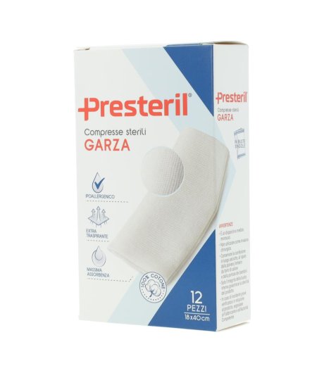Garza Medipresteril 12/8 18x40