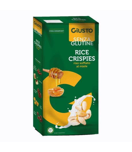 GIUSTO S/G RICE CRISPIES 250G