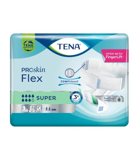 TENA FLEX SUPER M 30PZ