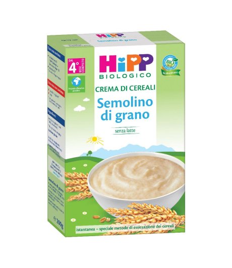 HIPP BIO CREMA CEREALI SEMOLIN