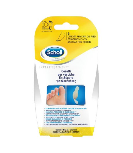 SCHOLL CER VESCICHE DITA PIEDI