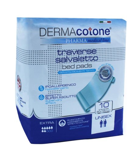 DERMACOTONE Trav.80x180 10pz