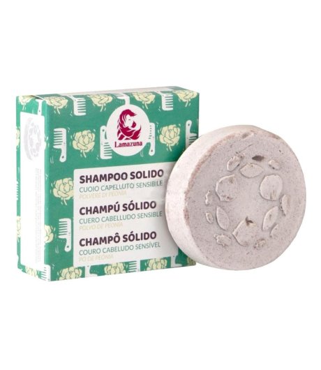 LAMAZUNA SHAMPOO SOLIDO PEONIA