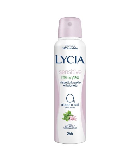 LYCIA DEO SPRAY SENSITIV NE&YOU150