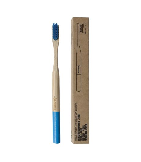 SPAZZOLINO BAMBOO HARD BLU