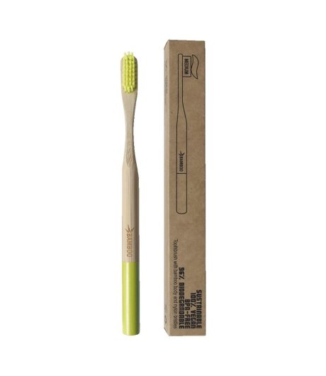 SPAZZOLINO BAMBOO MEDIUM LIME