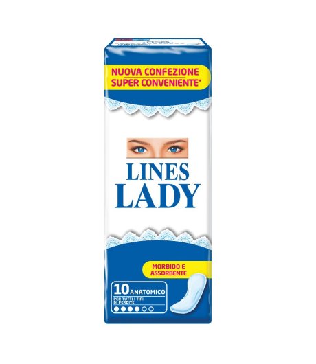 LINES LADY ANATOMICO 10PZ