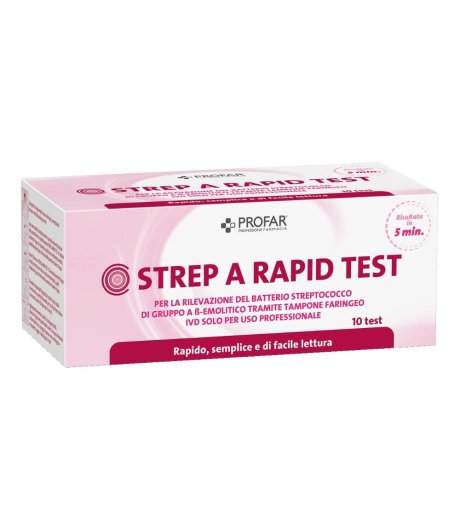 Profar Test Streptococco 10pz