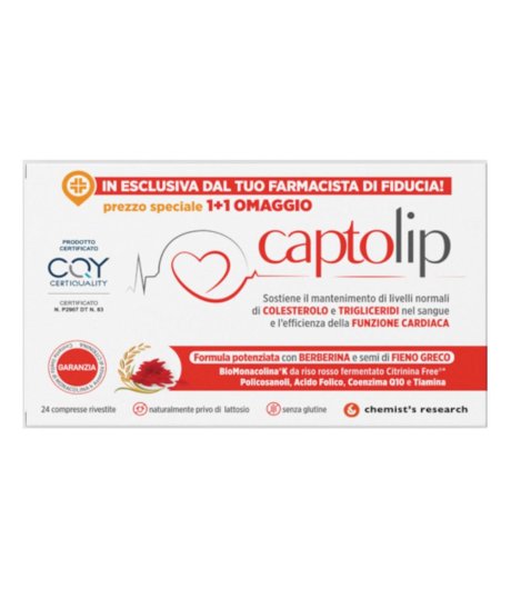 CAPTOLIP NEW FORMULA 24CPR