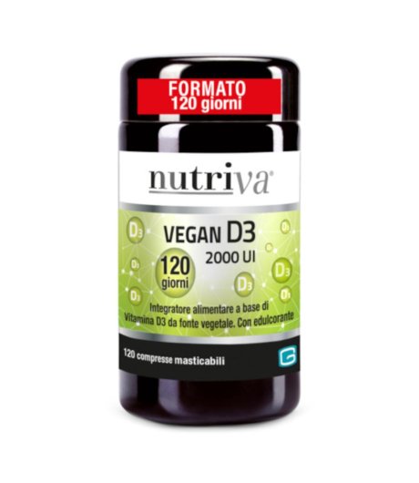 NUTRIVA VEGAN D3 120CPR CABASSI