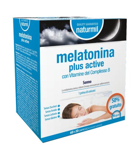 NATURMIL MELATONINA PLUS ACTIV