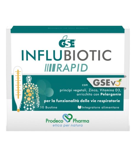 GSE INFLUBIOTIC RAPID 10 BUSTINE