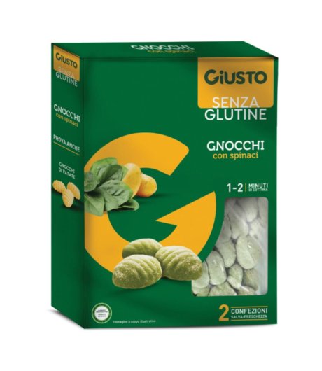 GIUSTO S/G GNOCCHI SPINACI500G