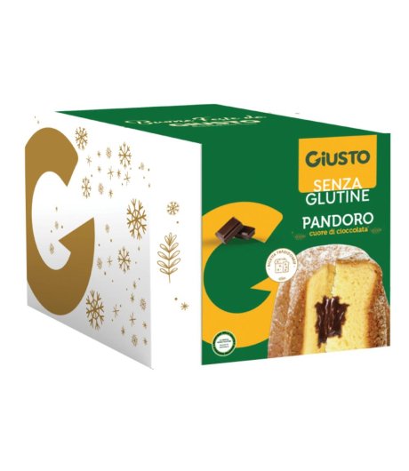 GIUSTO S/G Pandoro Cuore Cacao