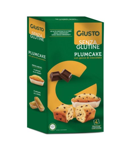 GIUSTO S/G PLUMCAKE C/GTT CIOC