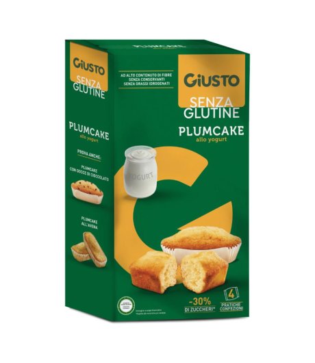 GIUSTO S/G PLUMCAKE YOGURT 160