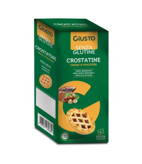 GIUSTO S/G CROSTATINA CACAO4PZ