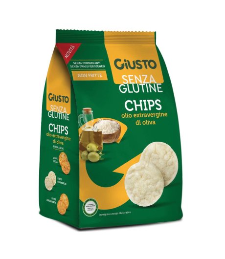 Giusto S/g Chips Olio Evo 40g