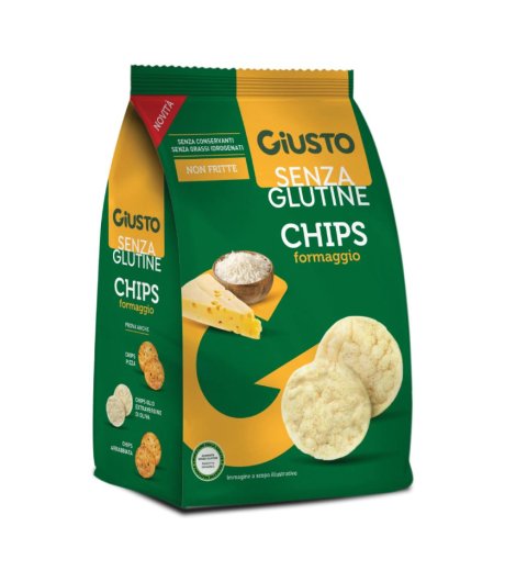 GIUSTO S/G Chips Formaggio 40g