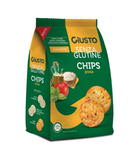 GIUSTO S/G CHIPS PIZZA 40G