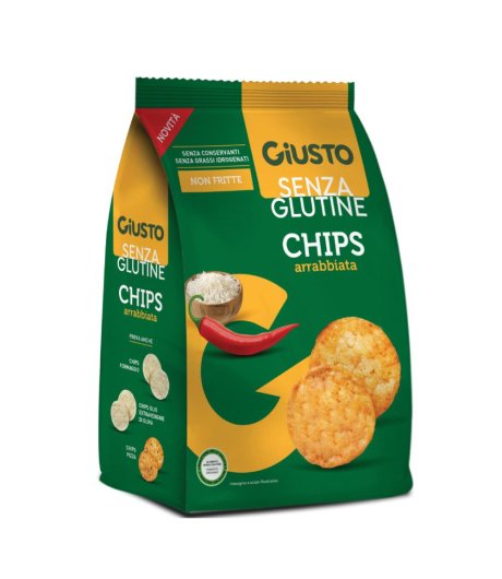 GIUSTO S/G CHIPS ARRABBIATA40G