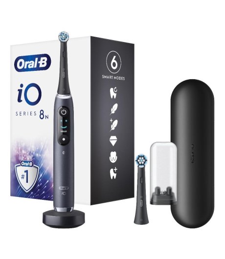 ORAL-B IO 8 PW Black Spazz+2R.