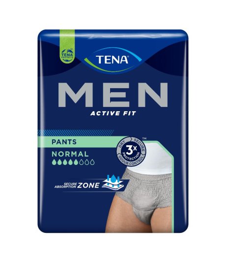 TENA MEN ACTIVE FIT GREV L/XL