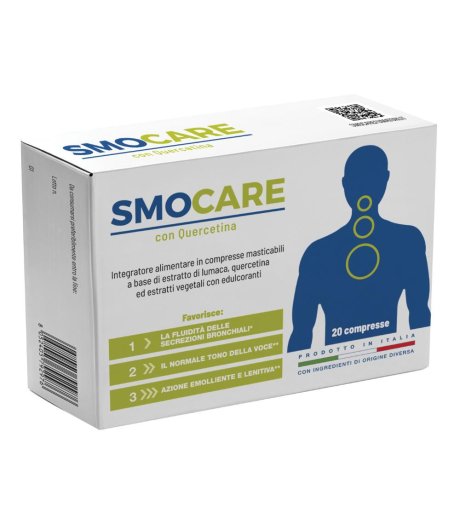 SMOCARE FUMATORI 20CPR QUERCET