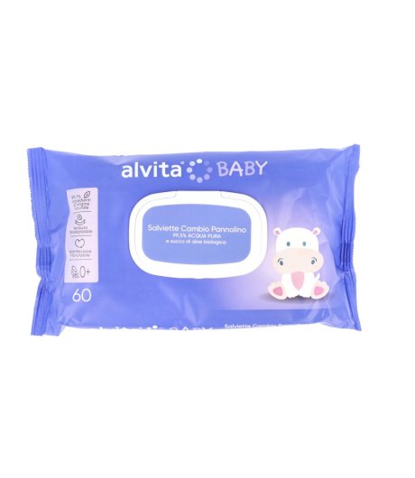 ALVITA BABY SALV PURE WATER60P