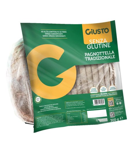 GIUSTO S/G PAGNOTTELLA 300G