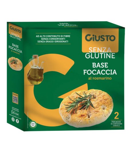 GIUSTO S/G Fondo Focaccia 280g