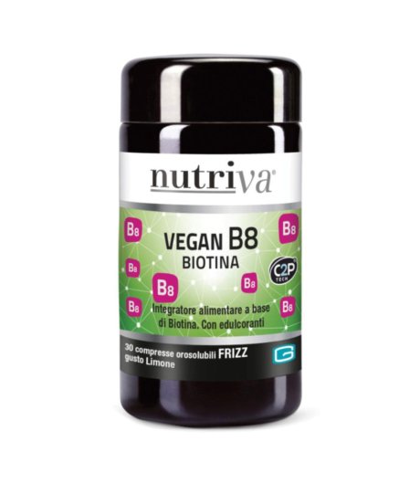 NUTRIVA VEGAN B8 FIZZ 30CPR