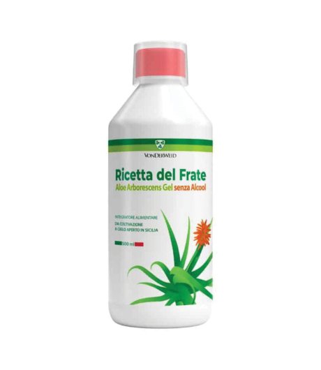 Vonderweid Ricetta del Frate Aloe Arborescens Gel Senza Alcool 500ml Vonderweid Ricetta del Frate Aloe Arborescens Gel Senza Alcool 500ml