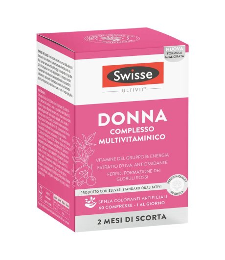 SWISSE MULTIVIT DONNA 60CPS