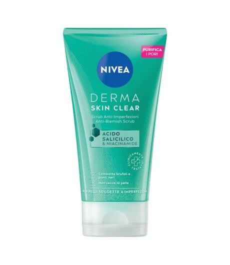 NIVEA DERMA SKIN CL SCRUB 150 ML