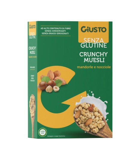 GIUSTO S/G CRUNCHY MUESLI MAND