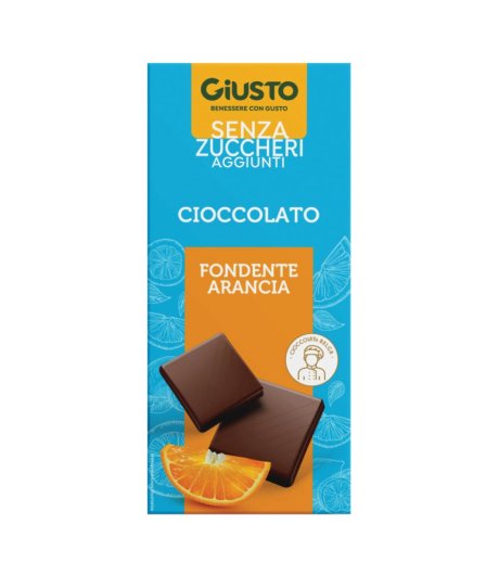 GIUSTO S/Z Ciocc.Arancia 85g