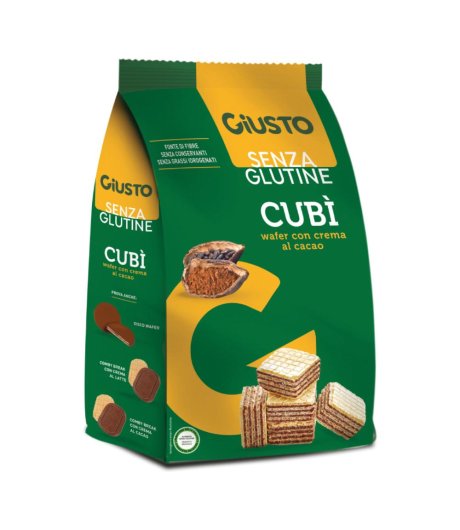 GIUSTO S/G CUBI'Wafer Cac.250g